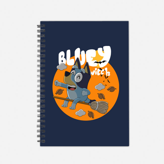 Bluey Witch-None-Dot Grid-Notebook-Tri haryadi