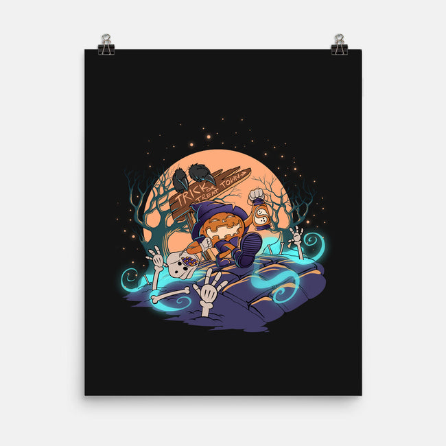 Jack Goes Trick Or Treating-None-Matte-Poster-artyx