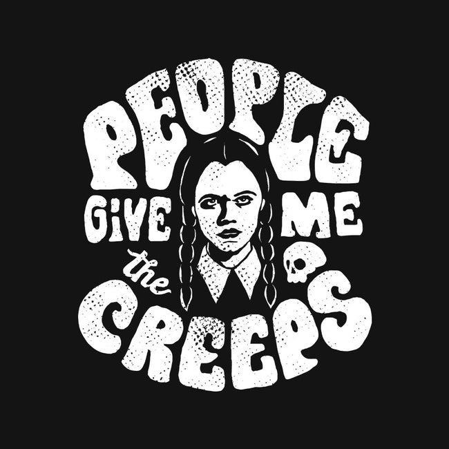 People Give Me The Creeps-None-Polyester-Shower Curtain-MJ