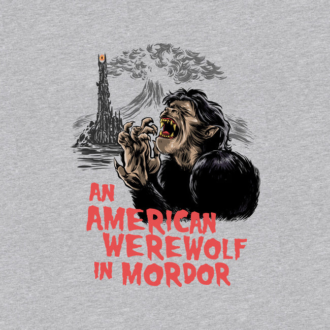 An American Werewolf In Mordor-Unisex-Basic-Tee-zascanauta