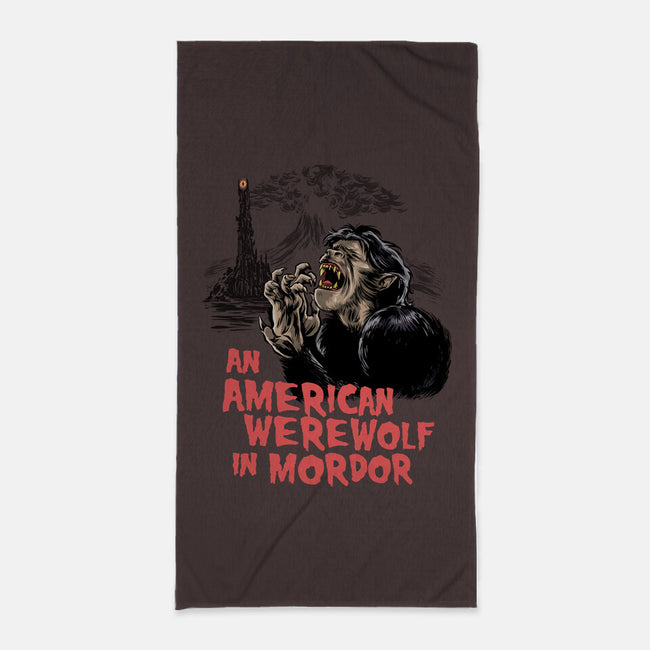 An American Werewolf In Mordor-None-Beach-Towel-zascanauta