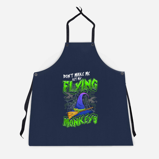 My Flying Monkeys-Unisex-Kitchen-Apron-neverbluetshirts