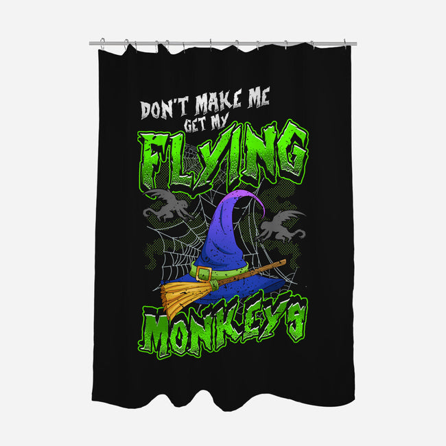 My Flying Monkeys-None-Polyester-Shower Curtain-neverbluetshirts