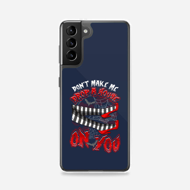 Drop A House On You-Samsung-Snap-Phone Case-neverbluetshirts
