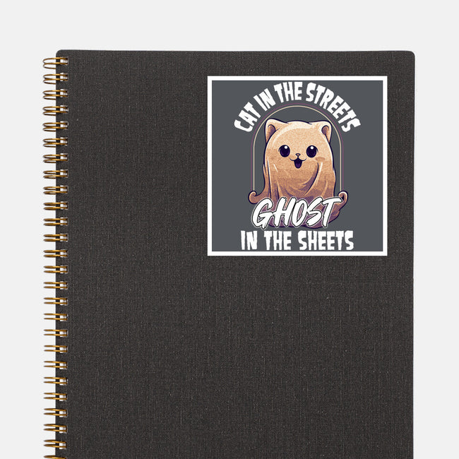 Ghost In The Sheets-None-Glossy-Sticker-neverbluetshirts