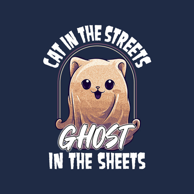 Ghost In The Sheets-Dog-Basic-Pet Tank-neverbluetshirts