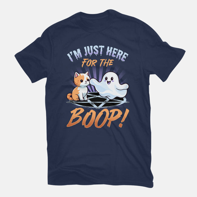 Just Here For The Boop-Unisex-Basic-Tee-neverbluetshirts