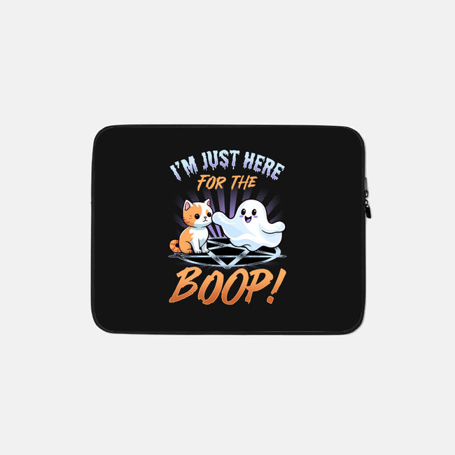 Just Here For The Boop-None-Zippered-Laptop Sleeve-neverbluetshirts