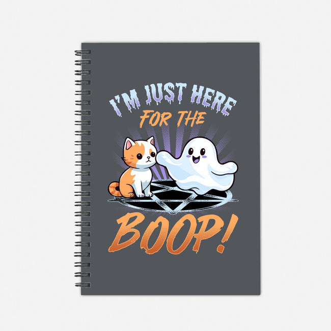Just Here For The Boop-None-Dot Grid-Notebook-neverbluetshirts