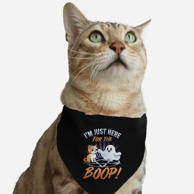 Just Here For The Boop-Cat-Adjustable-Pet Collar-neverbluetshirts