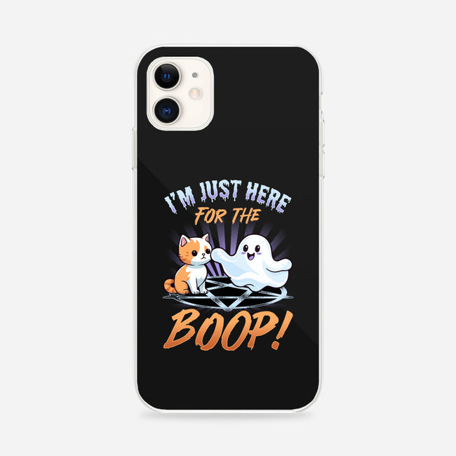 Just Here For The Boop-iPhone-Snap-Phone Case-neverbluetshirts