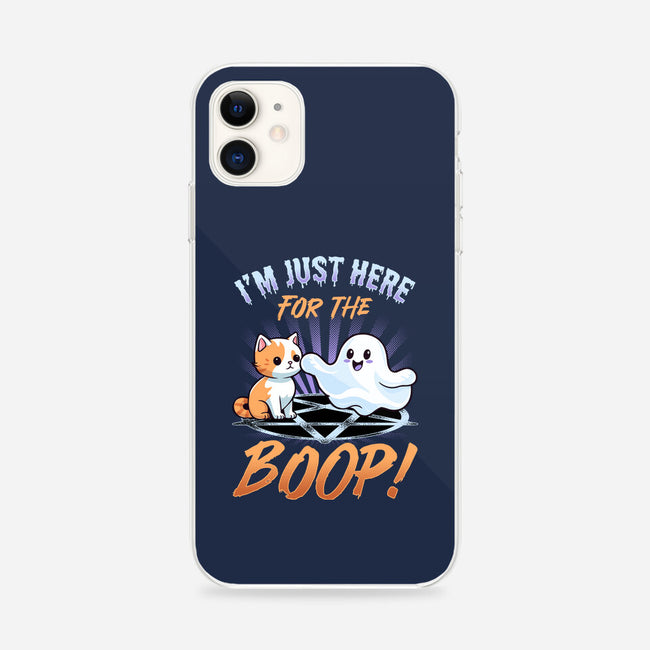 Just Here For The Boop-iPhone-Snap-Phone Case-neverbluetshirts