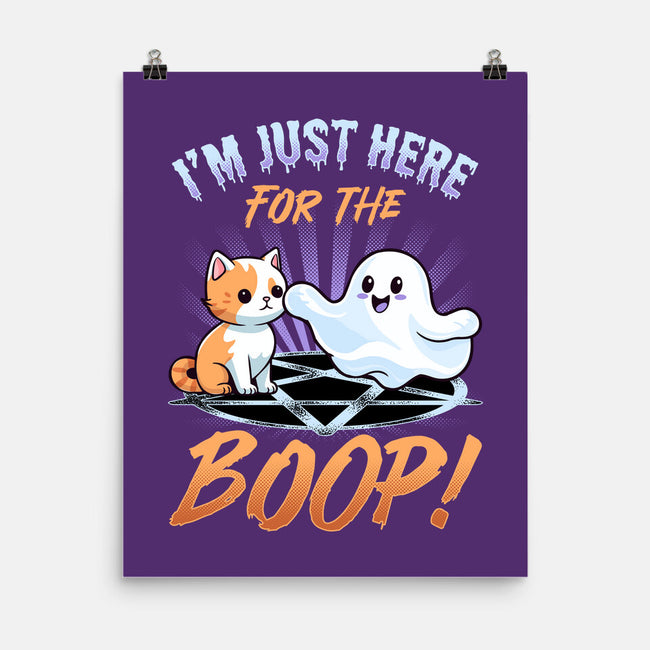 Just Here For The Boop-None-Matte-Poster-neverbluetshirts