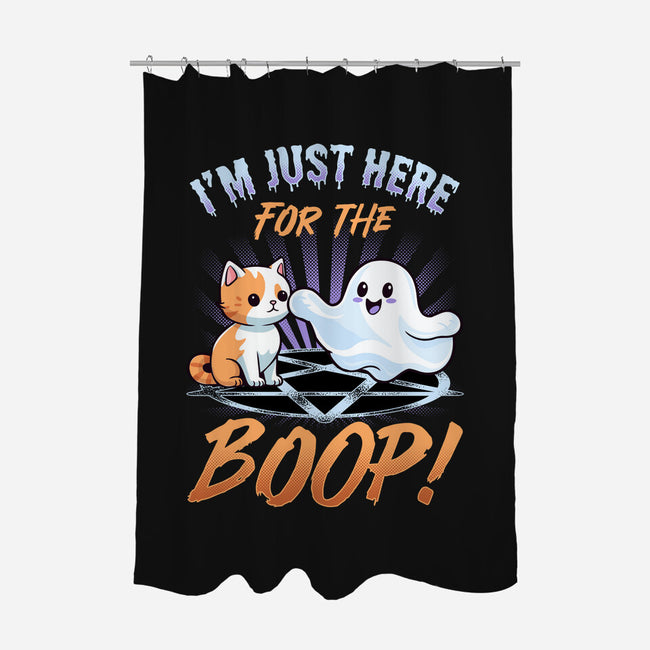 Just Here For The Boop-None-Polyester-Shower Curtain-neverbluetshirts