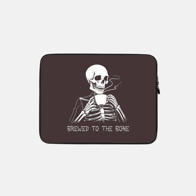 Brewed To The Bone-None-Zippered-Laptop Sleeve-neverbluetshirts