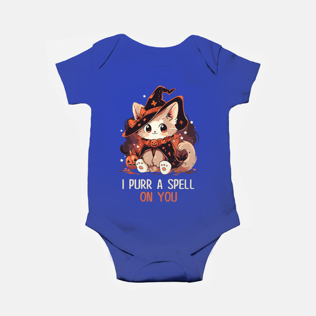 Purr A Spell On You-Baby-Basic-Onesie-neverbluetshirts