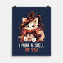 Purr A Spell On You-None-Matte-Poster-neverbluetshirts