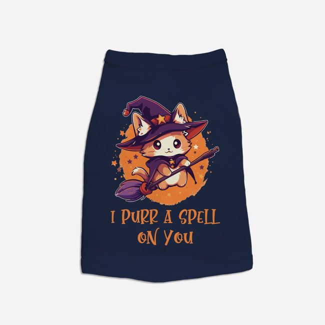 A Spell On You-Cat-Basic-Pet Tank-neverbluetshirts
