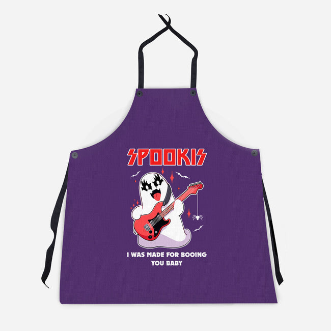 Spookis Ghost Band-Unisex-Kitchen-Apron-neverbluetshirts