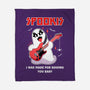 Spookis Ghost Band-None-Fleece-Blanket-neverbluetshirts