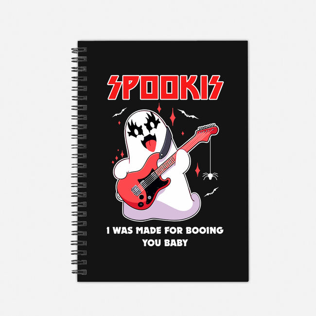 Spookis Ghost Band-None-Dot Grid-Notebook-neverbluetshirts