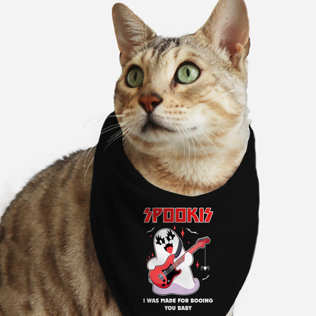 Spookis Ghost Band-Cat-Bandana-Pet Collar-neverbluetshirts