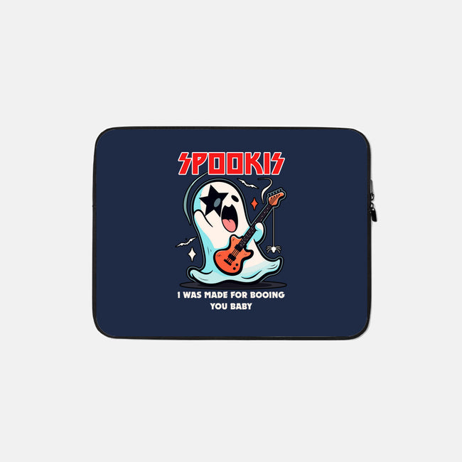 Spookis Ghost Rock And Roll-None-Zippered-Laptop Sleeve-neverbluetshirts