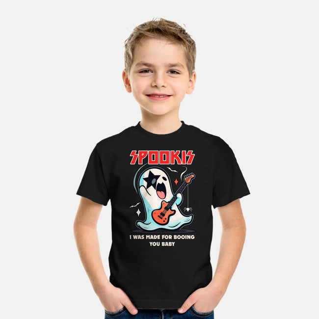 Spookis Ghost Rock And Roll-Youth-Basic-Tee-neverbluetshirts