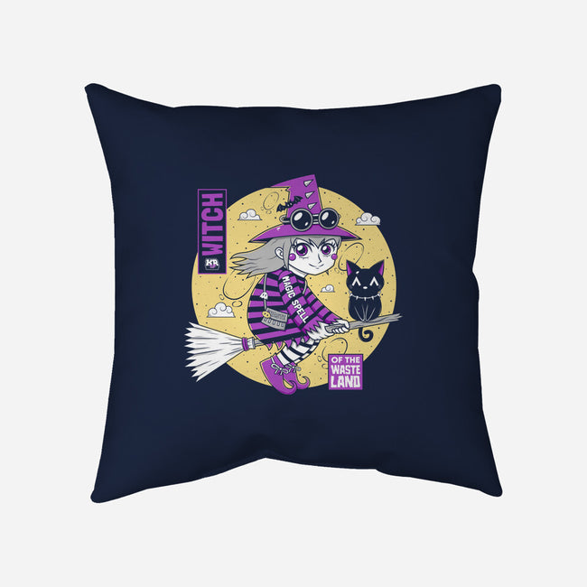 Witch Of The Waste Land-None-Removable Cover-Throw Pillow-krisren28