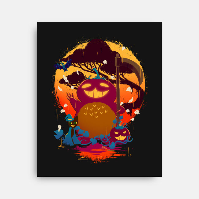 Great Pumpkin Spirit-None-Stretched-Canvas-Ionfox