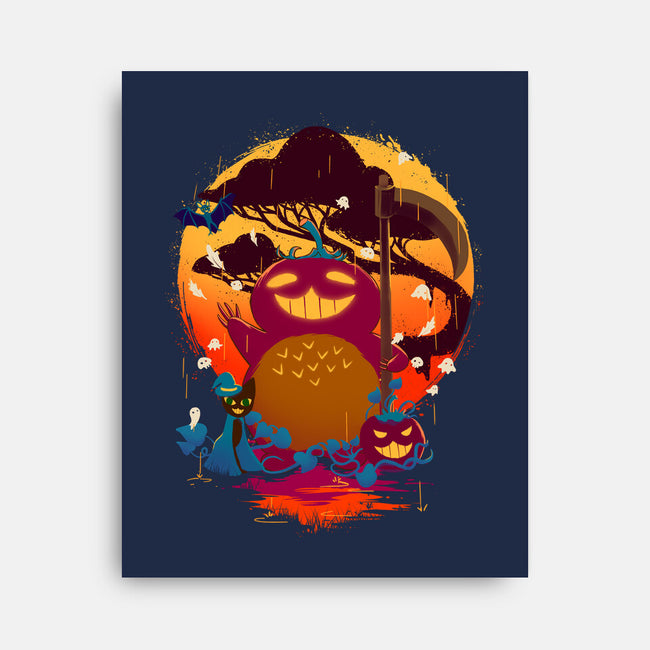 Great Pumpkin Spirit-None-Stretched-Canvas-Ionfox