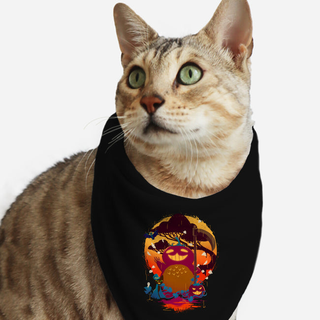 Great Pumpkin Spirit-Cat-Bandana-Pet Collar-Ionfox