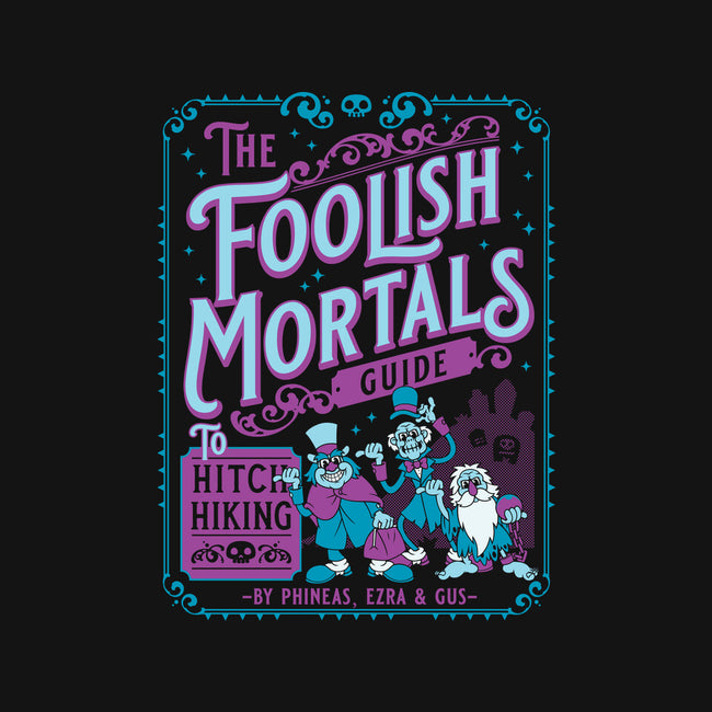 Foolish Mortals Hitchhiking Guide-None-Removable Cover-Throw Pillow-Nemons