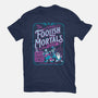 Foolish Mortals Hitchhiking Guide-Youth-Basic-Tee-Nemons