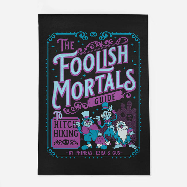 Foolish Mortals Hitchhiking Guide-None-Indoor-Rug-Nemons