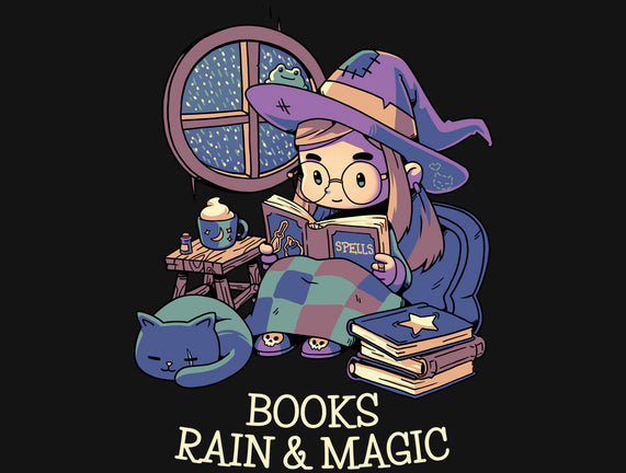 Books Rain And Magic