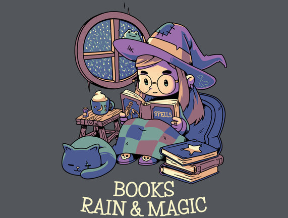 Books Rain And Magic