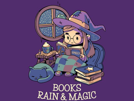 Books Rain And Magic