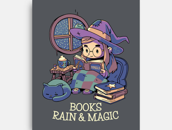 Books Rain And Magic