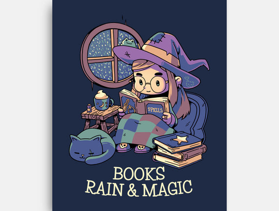 Books Rain And Magic