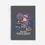 Books Rain And Magic-None-Dot Grid-Notebook-Geekydog