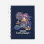 Books Rain And Magic-None-Dot Grid-Notebook-Geekydog