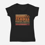 Pawnee Harvest Festival-Womens-V-Neck-Tee-kg07