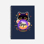 Cat Crystal Ball-None-Dot Grid-Notebook-NemiMakeit