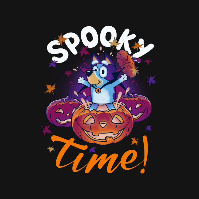 Bluey Spooky Time-Mens-Basic-Tee-Getsousa!