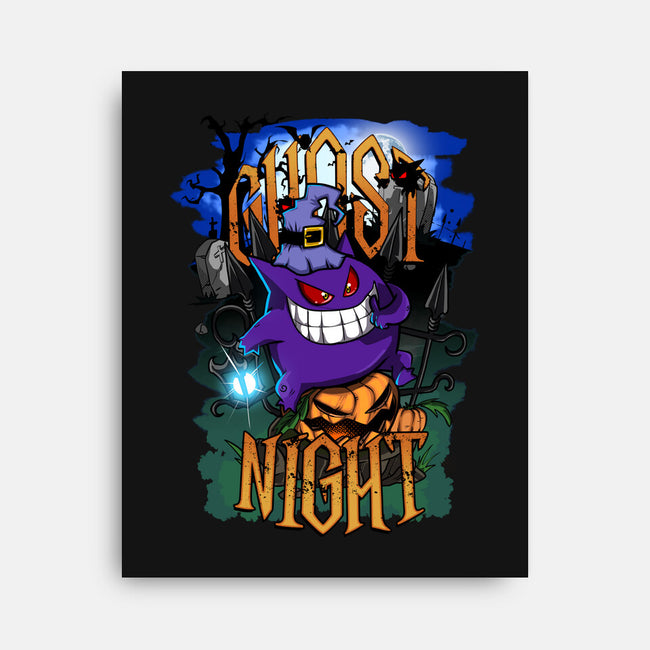 Ghost Night-None-Stretched-Canvas-Diego Oliver