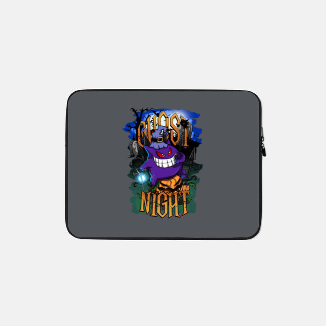 Ghost Night-None-Zippered-Laptop Sleeve-Diego Oliver