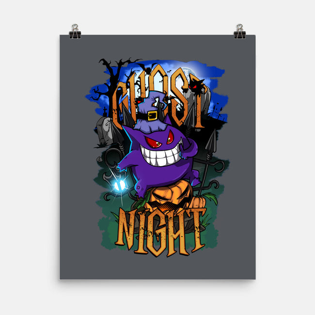 Ghost Night-None-Matte-Poster-Diego Oliver