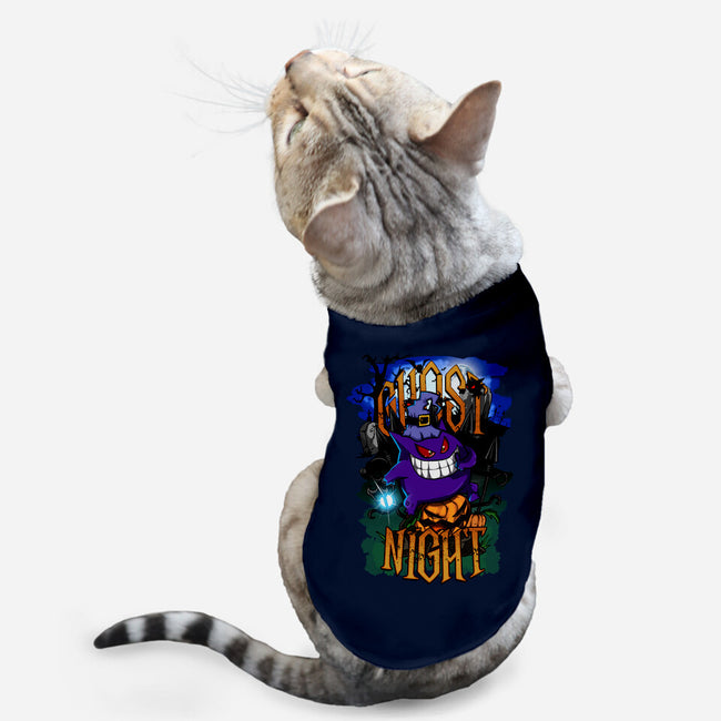 Ghost Night-Cat-Basic-Pet Tank-Diego Oliver