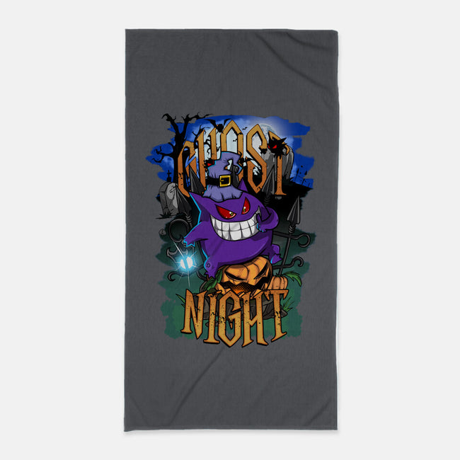 Ghost Night-None-Beach-Towel-Diego Oliver